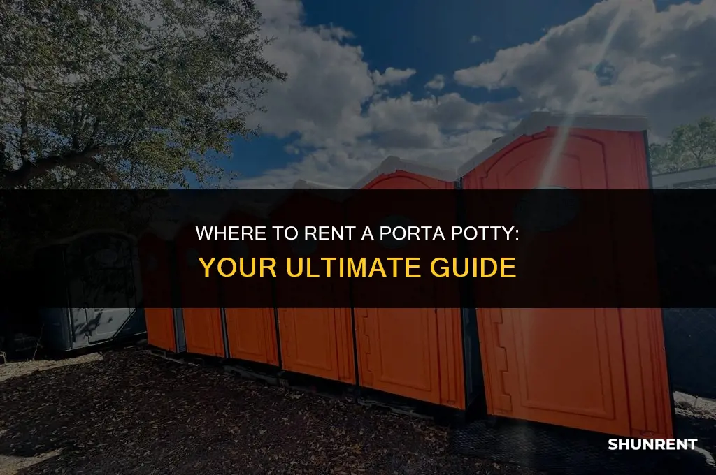 where do i rent a porta potty