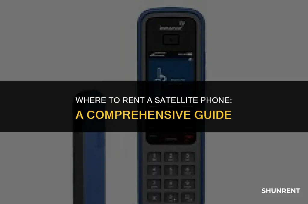 where do i rent a satellite phone