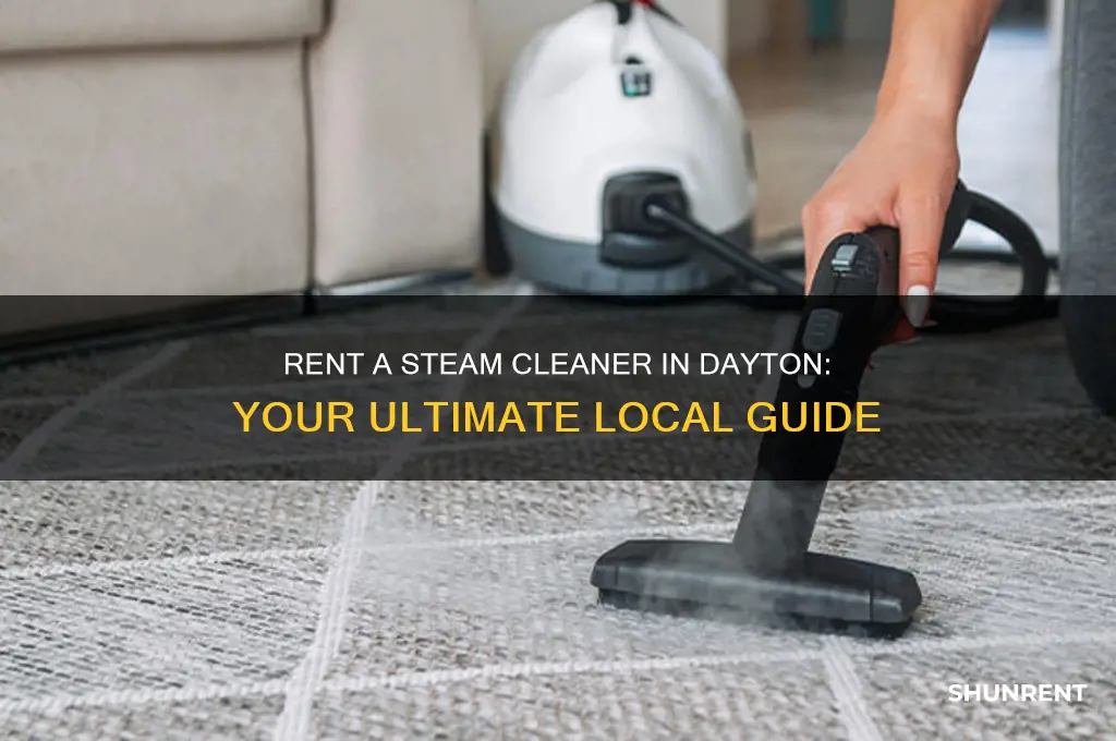 where do i rent a steam cleaner in dayton
