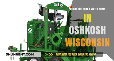 Renting Water Pumps in Oshkosh: Your Local Guide to Equipment Rentals