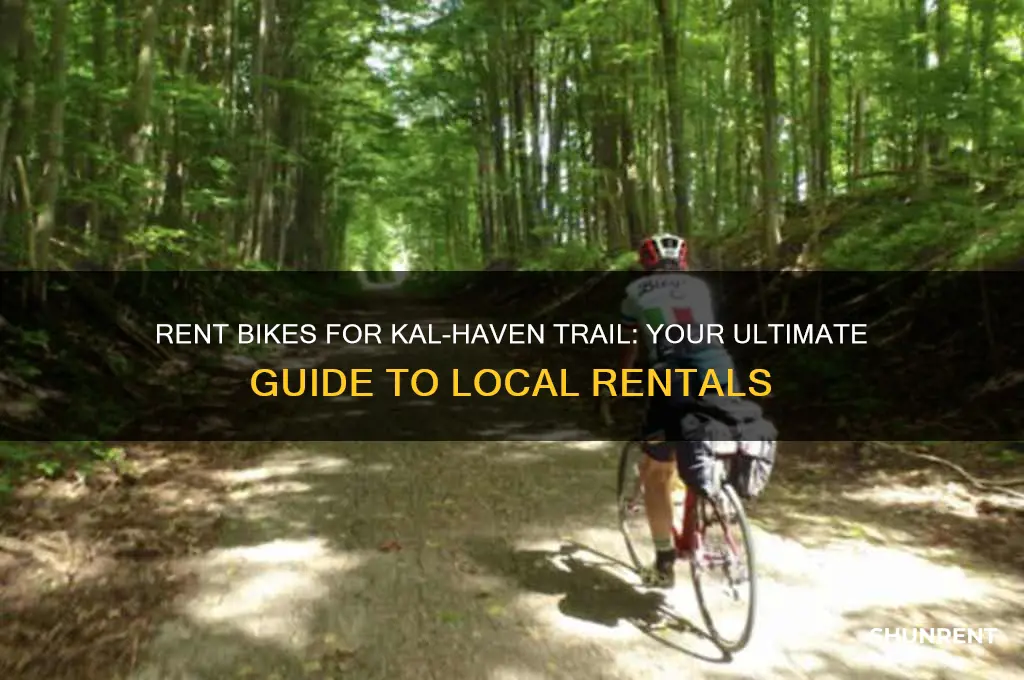 where do i rent bikes for kal haven trail