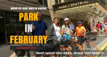 Central Park Bike Rentals in February: Where to Find Them