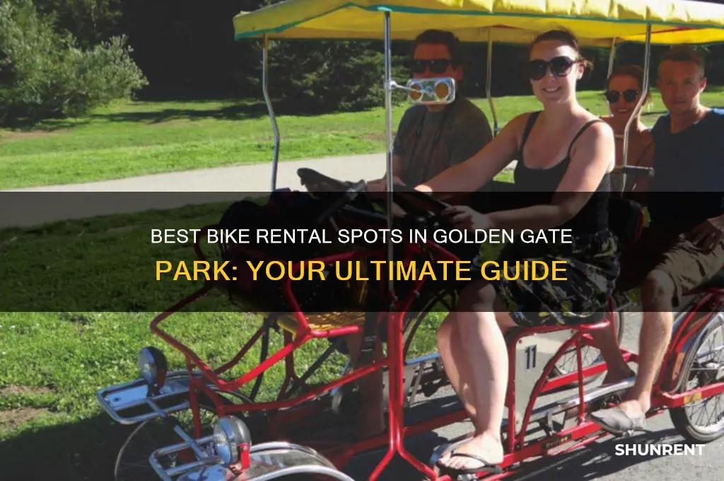 where do i rent bikes in golden gate park