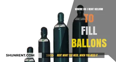 Where to Rent Helium Tanks for Balloon Filling Near You