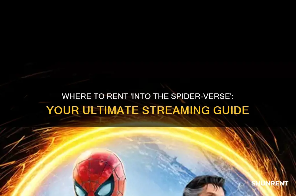 where do i rent into the spider verse