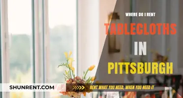 Where to Rent Tablecloths in Pittsburgh: A Comprehensive Guide