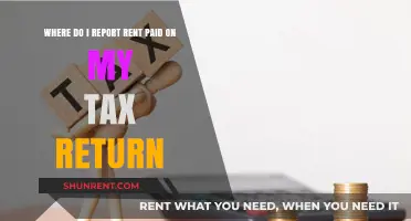 Reporting Rent Payments on Your Tax Return: A Step-by-Step Guide