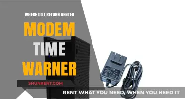Returning Your Rented Time Warner Modem: A Quick Guide