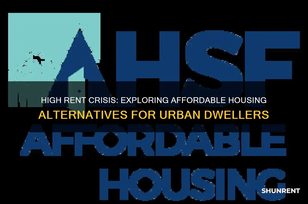 where do people live if rent is high
