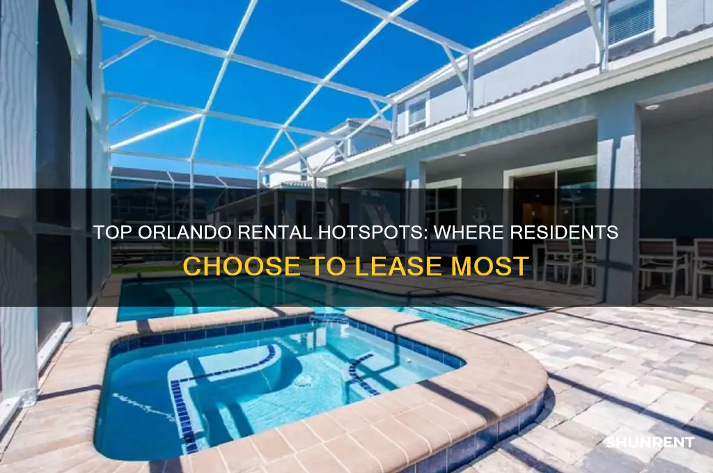 where do people rent the most in orland