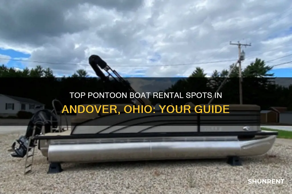 where do rent a pontoon boat in andover ohio