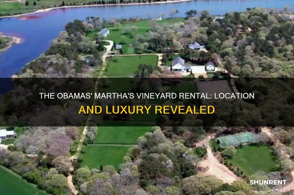 where do the obamas rent on marthas vineyard