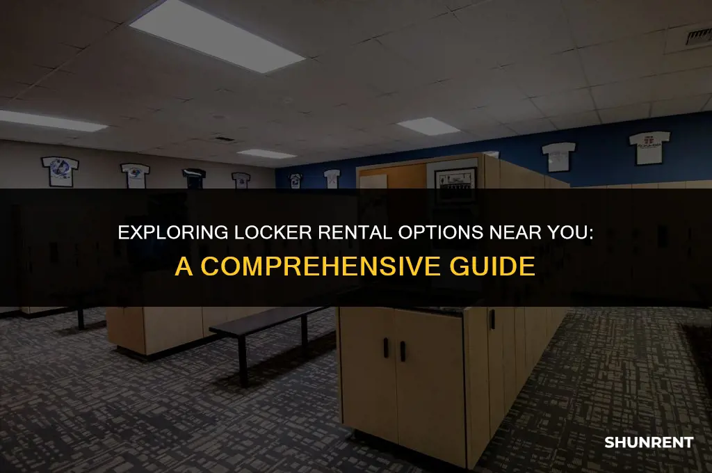 where do they have lockers to rent