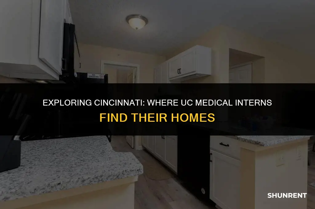 where do uc medical interns rent cinci