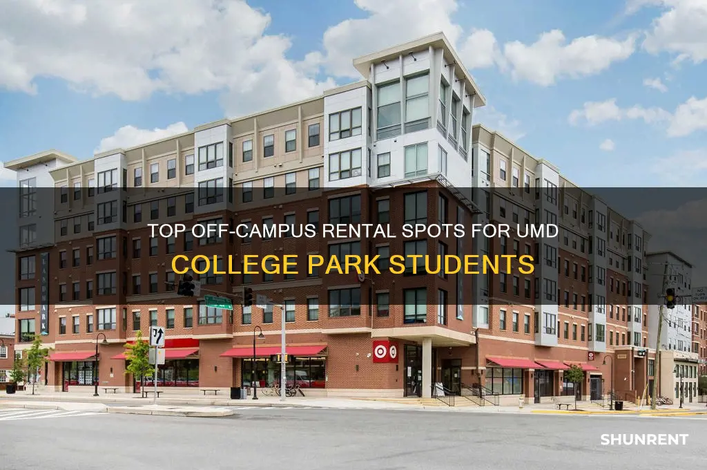 where do umd college park students rent off campus