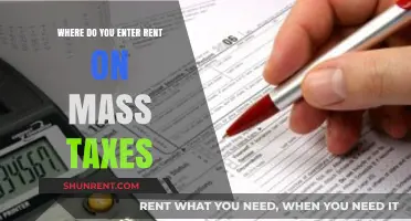 How to Report Rent Payments on Massachusetts State Tax Returns