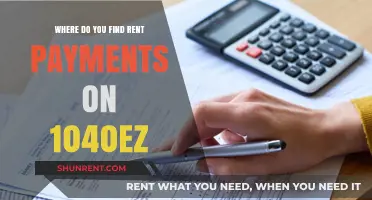Locating Rent Payments on Your 1040EZ Tax Form: A Guide