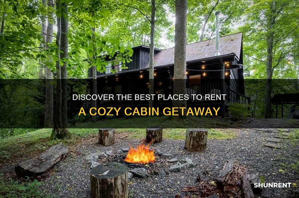 where do you go to rent a cabin