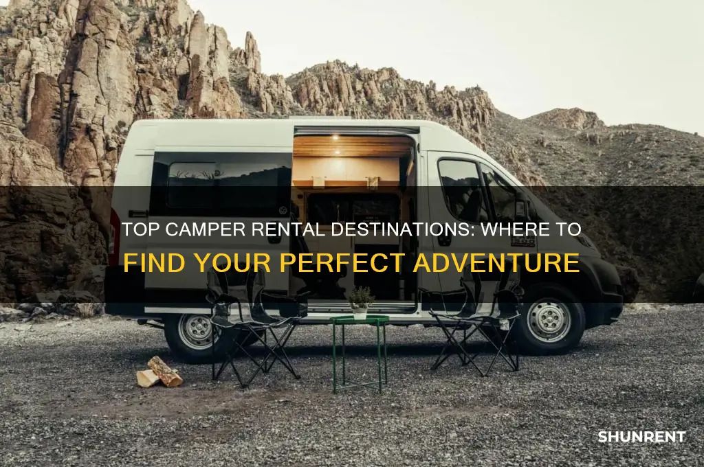 where do you go to rent a campter
