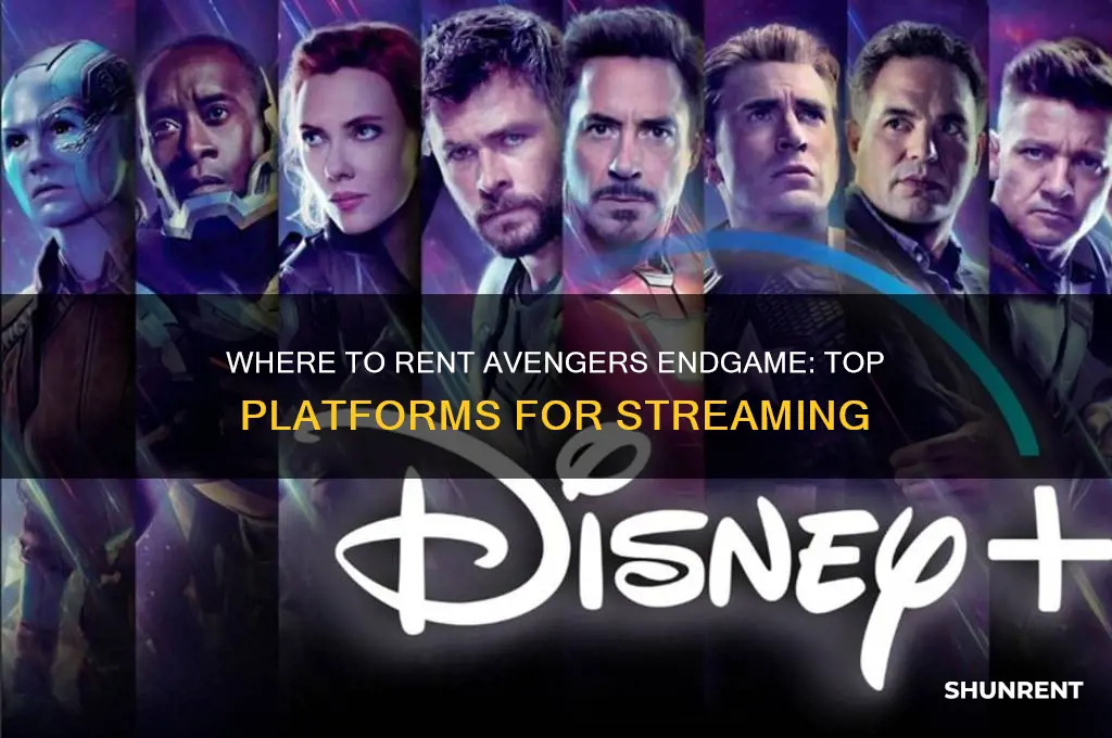 where do you go to rent avengers endgame