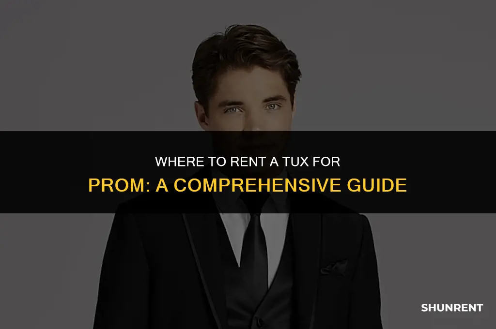 where do you rent a tux prom