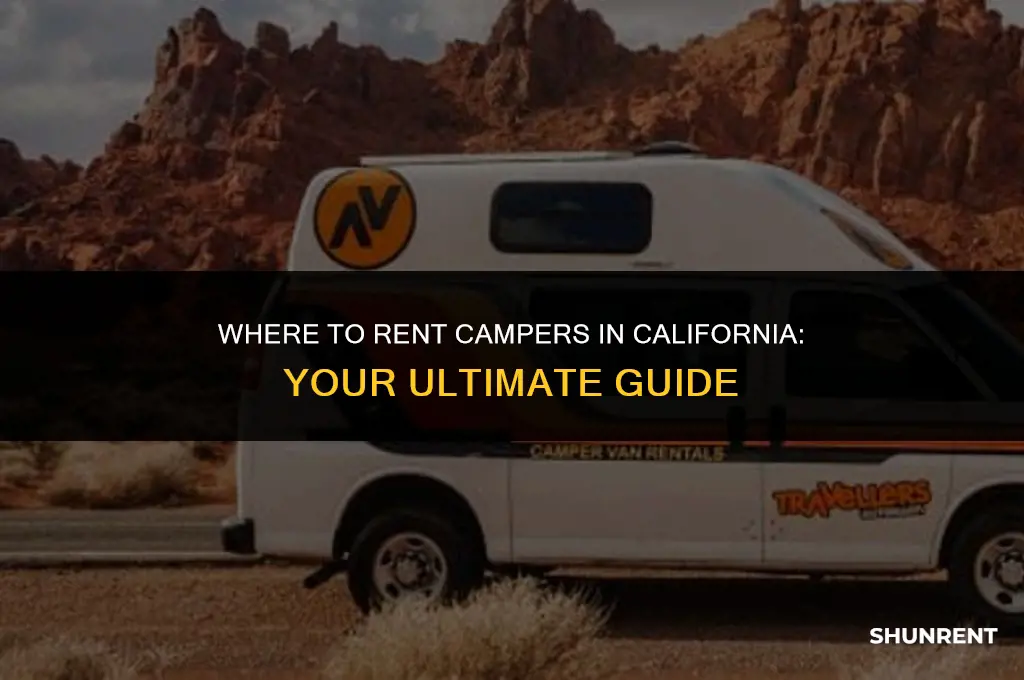 where do you rent campers in califorina