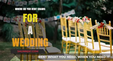 Where to Rent Wedding Chairs: A Comprehensive Guide for Your Big Day