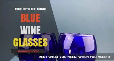 Where to Rent Cobalt Blue Wine Glasses for Your Event