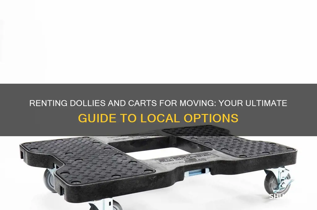 where do you rent dollies and carts for moving