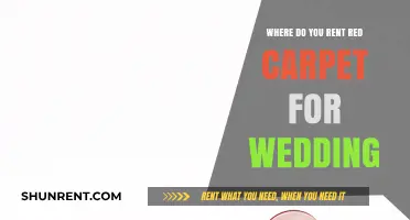 Renting Red Carpet for Weddings: A Guide to Elevate Your Special Day