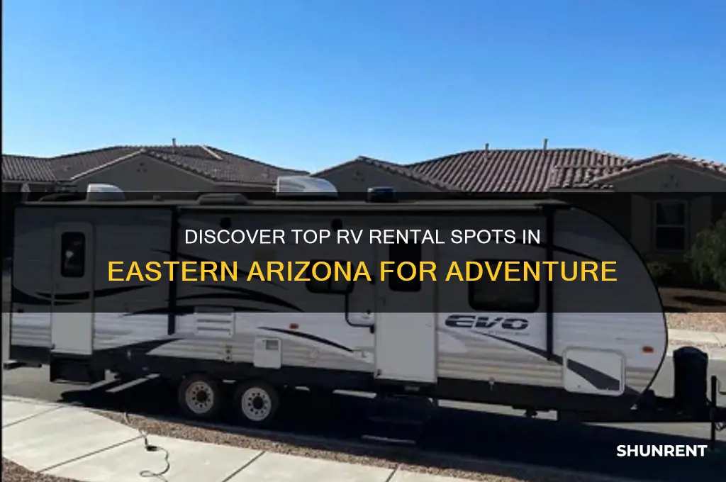 where do you rent rvs in eastern arizona