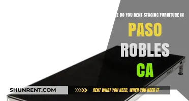 Rent Staging Furniture in Paso Robles, CA: Top Options