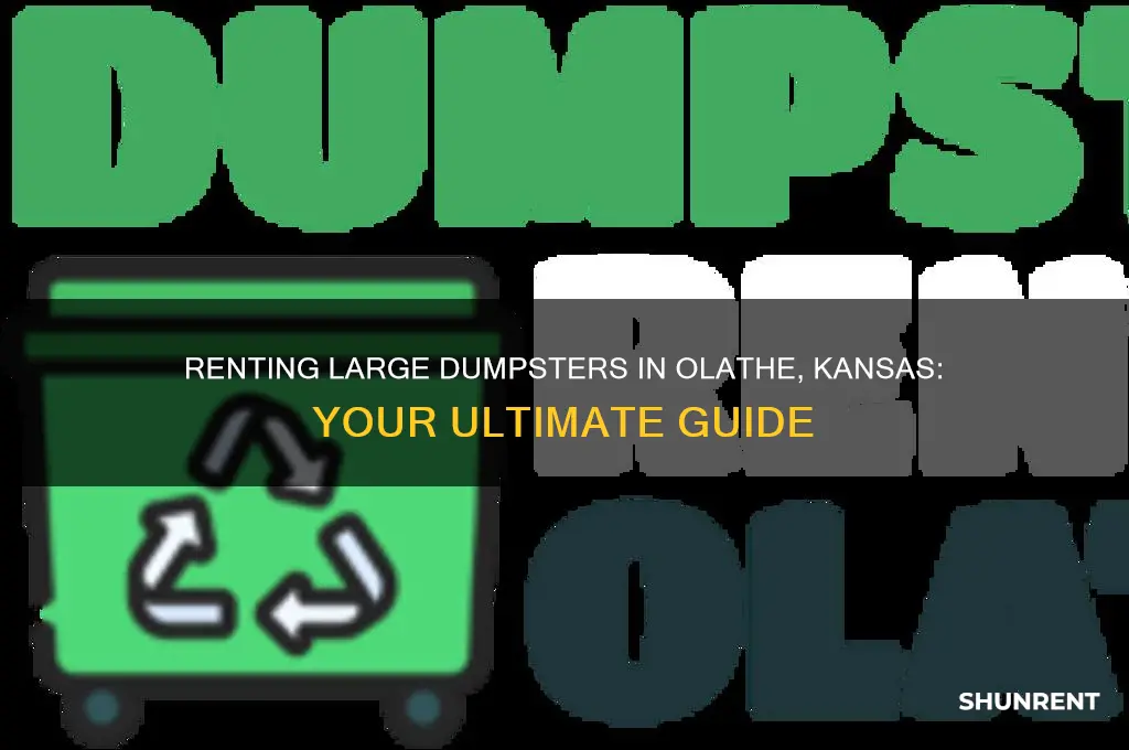 where do you rent the big dumpsters in olathe kansas