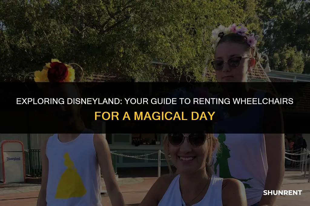 where do you rent wheelchairs at disneyland