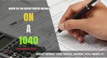 Reporting Renter Income on Your 1040 Tax Return: A Guide
