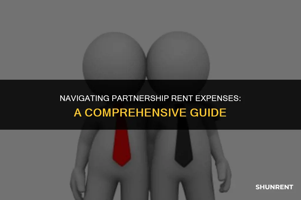 where does a partnership claim rent expense