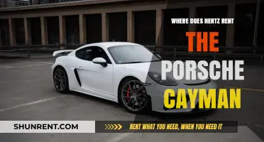 Where to Rent a Porsche Cayman: Hertz's Luxury Car Rental Options