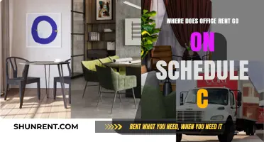 Where Does Office Rent Go on Schedule C? A Guide