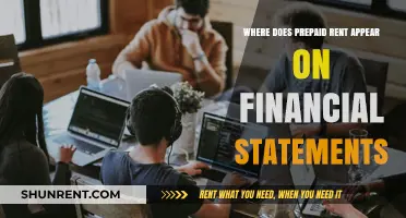 Prepaid Rent on Financial Statements: Location and Accounting Treatment