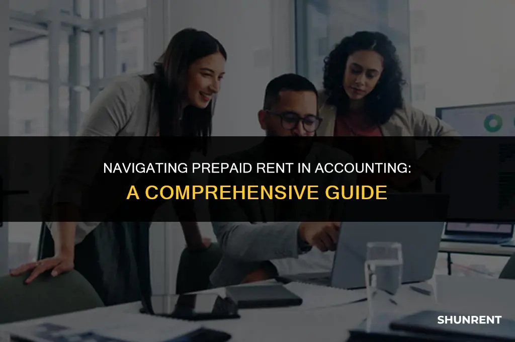 where does prepaid rent go in accounting