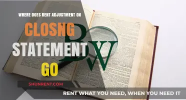 Understanding Rent Adjustments: Placement on Your Closing Statement Explained
