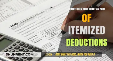 Rent as Itemized Deduction: Where and How It Counts
