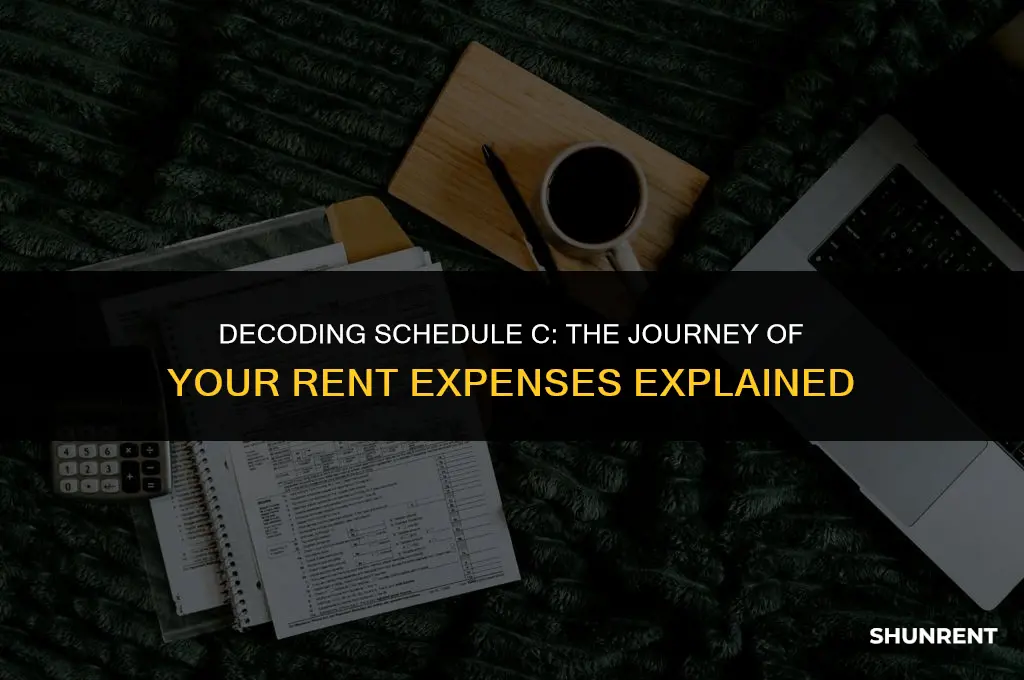 where does rent go on schedule c