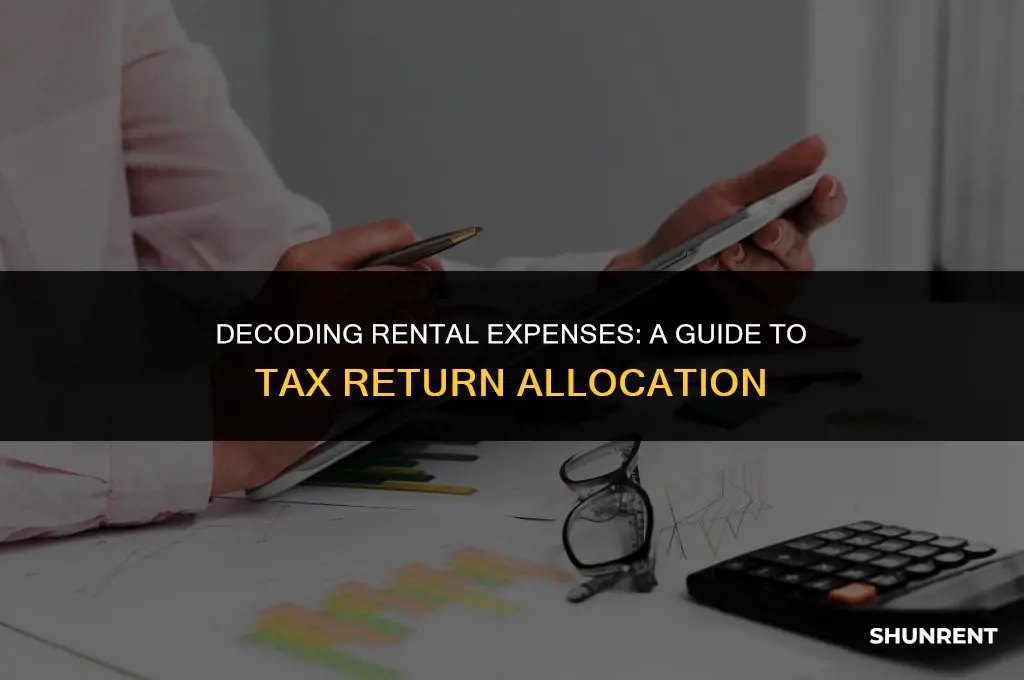 where does rent go on tax return