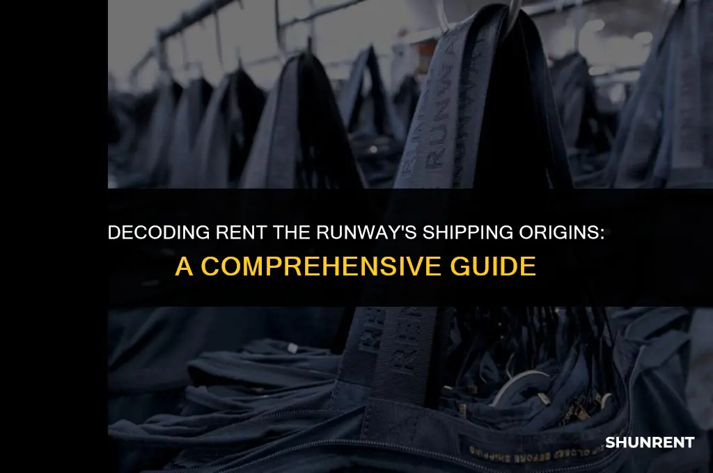 where does rent the runway ship from