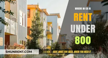 Discover Affordable Living: California Cities with Rent under $800
