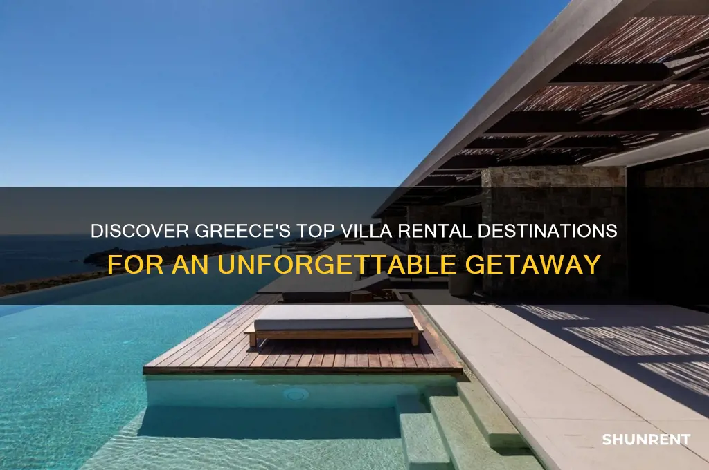 where in greece is the best place to rent villa