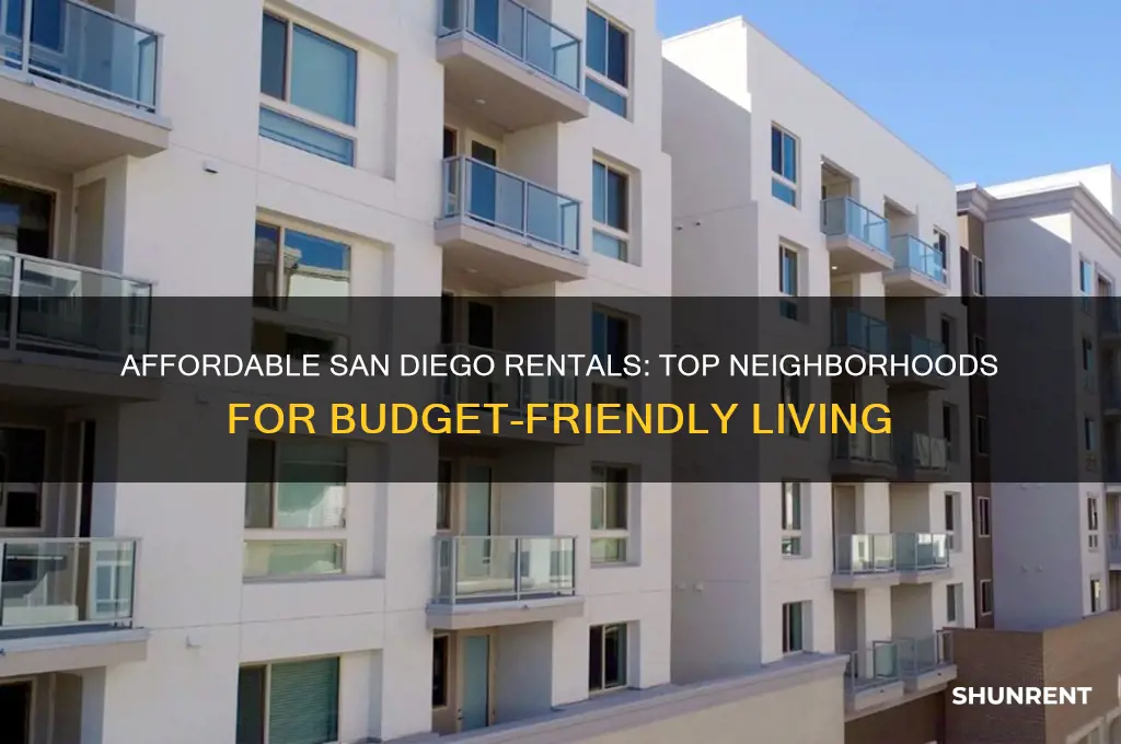 where in san diego should i rent for cheap
