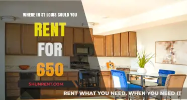 Affordable St. Louis Rentals: Where to Live for $650/Month