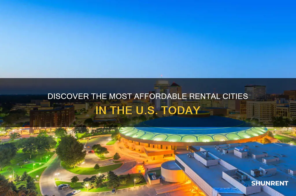 where in the united states is rent the cheapest